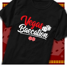 Camiseta Vegas Viagem de Casal Viagem de Baecation Baecatio