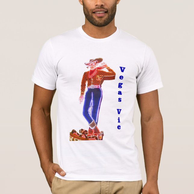Camiseta VEGAS VIC Mens T-Shirt (Frente)