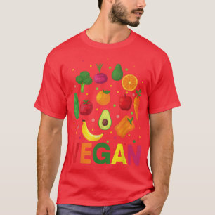 Camiseta Vegens vegetarianos com base em plantas vegetarian