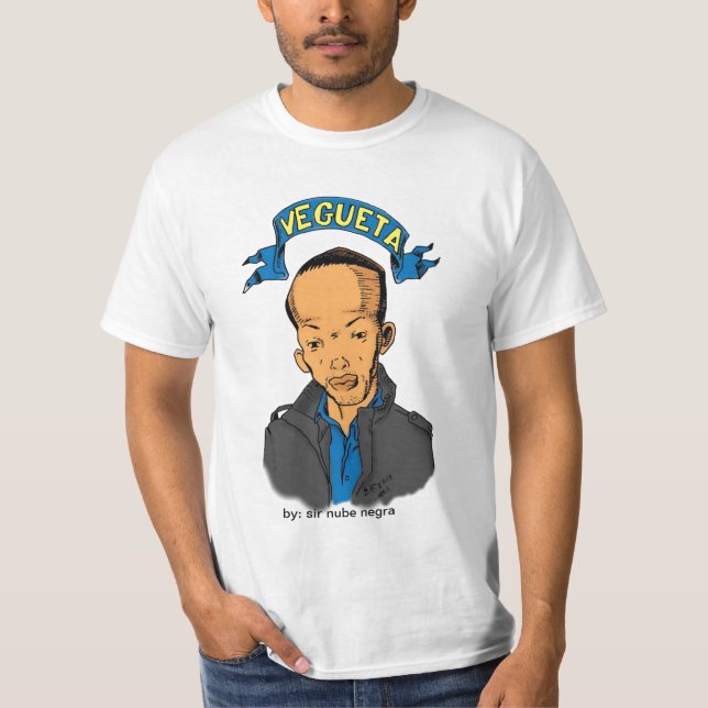 Camiseta vegeta el mas cotizado (Frente)