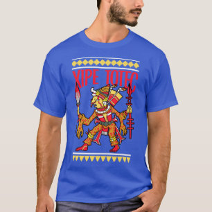 Camiseta Vegetação asteca deus Xipe Totec