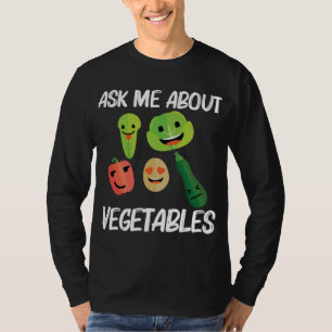 Camiseta Vegetais Engraçados Para Homens Frutas