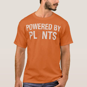 Camiseta Vegetais Homens Mulheres Alimentadas Por Plantas V