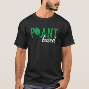 Camiseta Vegetal baseado em plantas Go Vegan