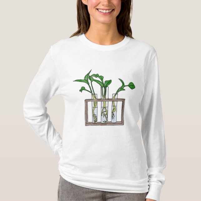 Camiseta VEGETAL CHEMIST Laboratory Groove Botany Hobby Tes (Frente)