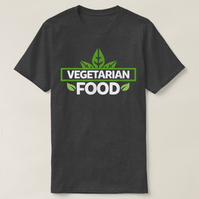Camiseta Vegetal Comida Vegetal Vegetal Vegetal (Frente do Design)