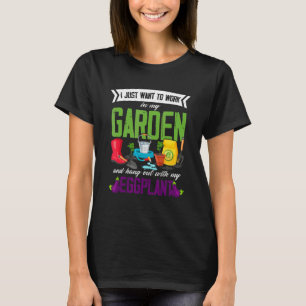 Camiseta Vegetal de Jardinagem de Ovos