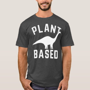 Camiseta Vegetal Diet Dino Vegan Vegetarian Nature Herb