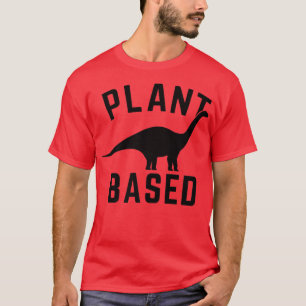 Camiseta Vegetal Diet Dino Vegan Vegetarian Nature Herb