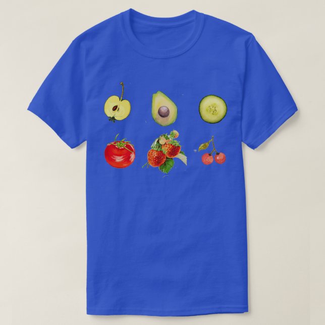 Camiseta vegetariana (Frente do Design)