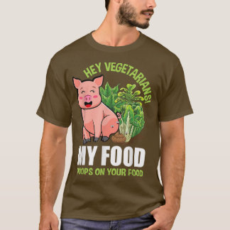 Camiseta Vegetariana Dizendo Vegan Men Vegan