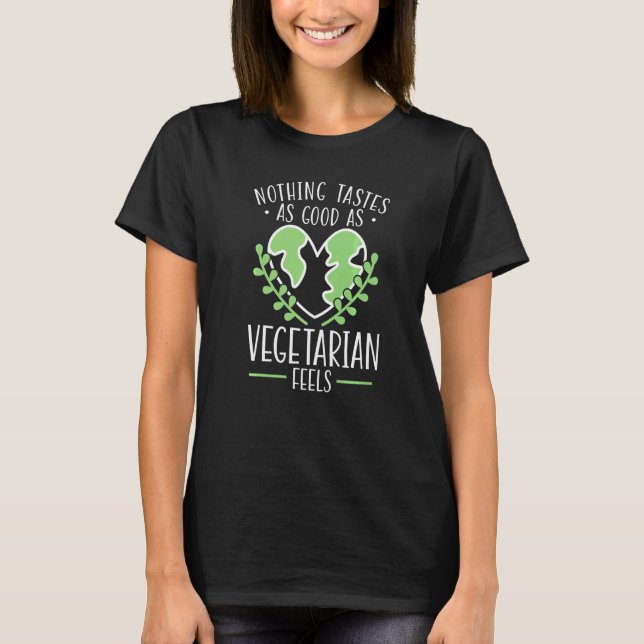 Camiseta Vegetarianismo vegetal (Frente)