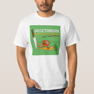 Camiseta Vegetariano….