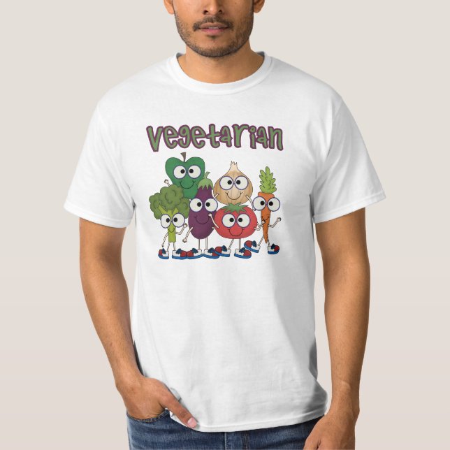 Camiseta Vegetariano (Frente)