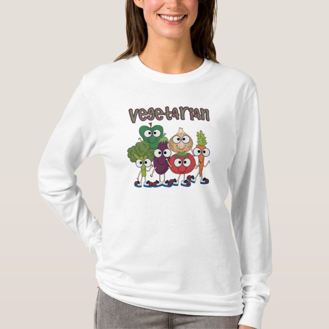 Camiseta Vegetariano (Frente)
