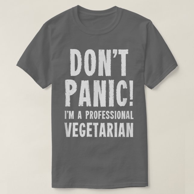 Camiseta Vegetariano 1850 (Frente do Design)