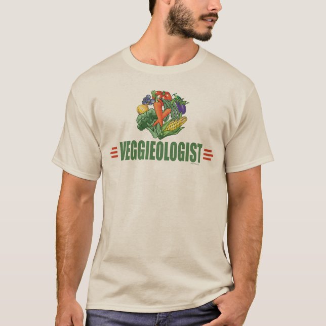 Camiseta Vegetariano Humorístico (Frente)