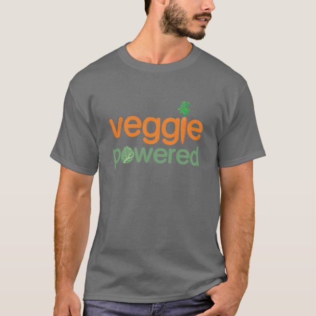 Camiseta Vegetariano psto vegetal do vegetariano (Frente)