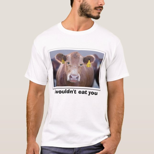 Camiseta Vegetariano Shjrt (Frente)