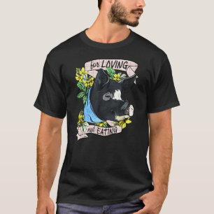 Camiseta Vegetariano Vegano Veggie Animal Para Amar Não Com