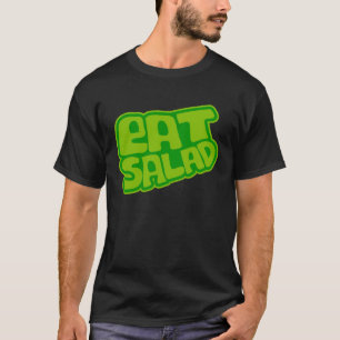 Camiseta Vegetarianos Comem Salada Nutrição Saudável Árvore