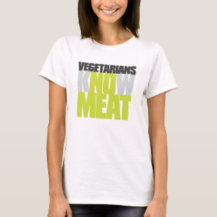 Camiseta Vegetarianos nenhuma carne