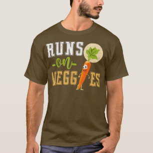 Camiseta Veggg Cenoura Comida Vegetariana Funny V
