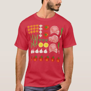 Camiseta Veggie Flat Lay 1