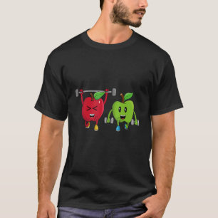 Camiseta Veggie Power Apple Força Proteína Vegan Veg