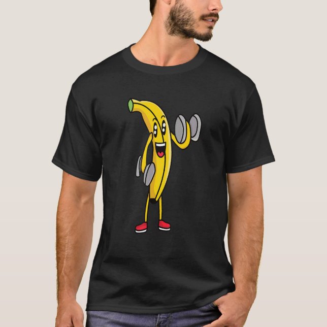 Camiseta Veggie Power Banana Power Vegan Protein Vegan (Frente)