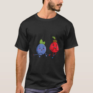 Camiseta Veggie Power Berries Força Proteína Vegan