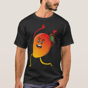 Camiseta Veggie power mango mango lassi engraçado mango man