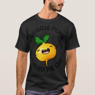 Camiseta Veggie Puns Me Nadando No Engraçado Vegetal Pun 1