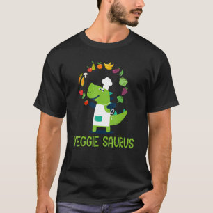 Camiseta Veggie Saurus Coma suas Frutas Legumes Dinossauro