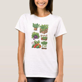 Camiseta Veggies 10 jardinagem, presente, legumes, jardinei