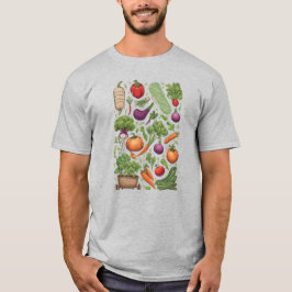 Camiseta Veggies 19 jardinagem, presente, legumes, jardinei