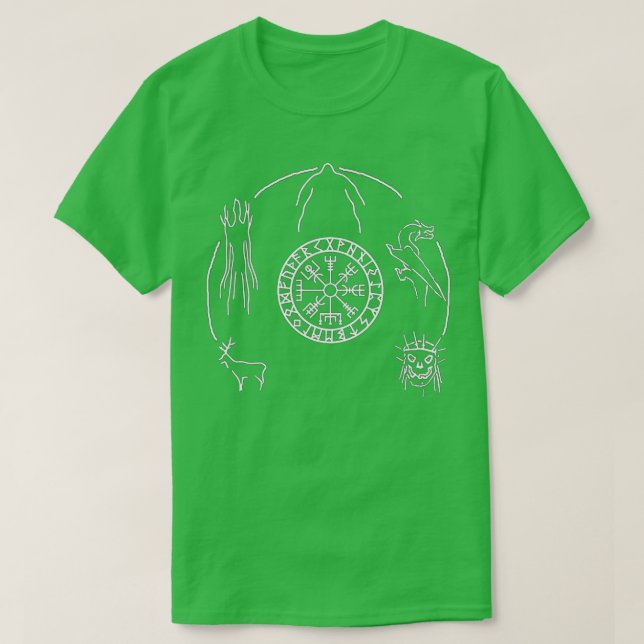 Camiseta Vegvisir 4 (Frente do Design)