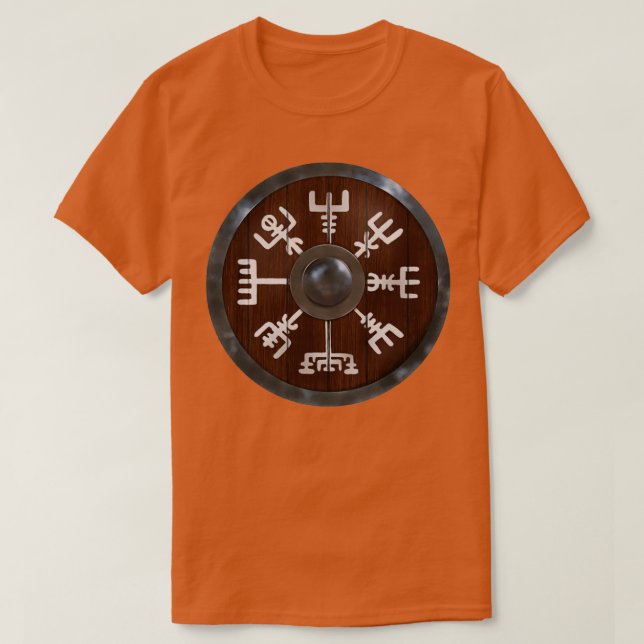 Camiseta Vegvsir (escudo de visão) (Frente do Design)