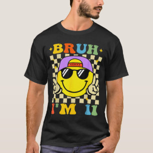 Camiseta Véi eu tenho 11 anos de idade Roupas de aniversári