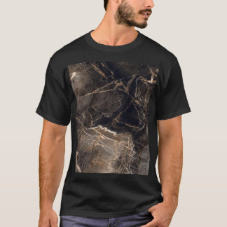 Camiseta Veias Douradas Marmoris Escuras