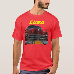 Camiseta Veículo americano clássico em Vinales, Cuba