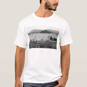 Camiseta Veículo com rodas, baía de Oregon Nehalem &