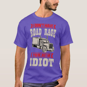 Camiseta Veículo de condução de veículos pesados de mercado