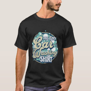 Camiseta Veículo Detalhador de Lava-Automóvel