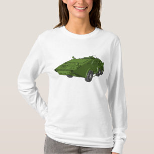 Camiseta Veículo Militar Blindado Verde