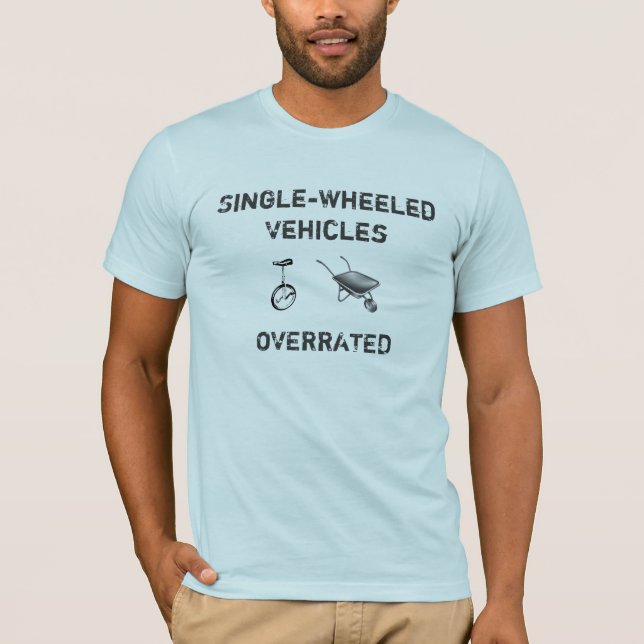 Camiseta veículos Solteiro-rodados (Frente)