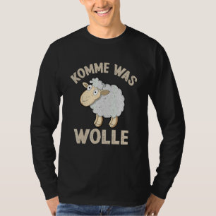 Camiseta Veio A Lã Fazendeiros De Ovelhas Animais