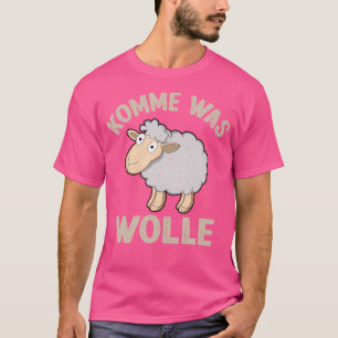 Camiseta Veio A Lã Fazendeiros De Ovelhas Animais