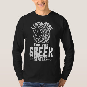 Camiseta Veio Aqui Para A História De Grãos Estatuitos