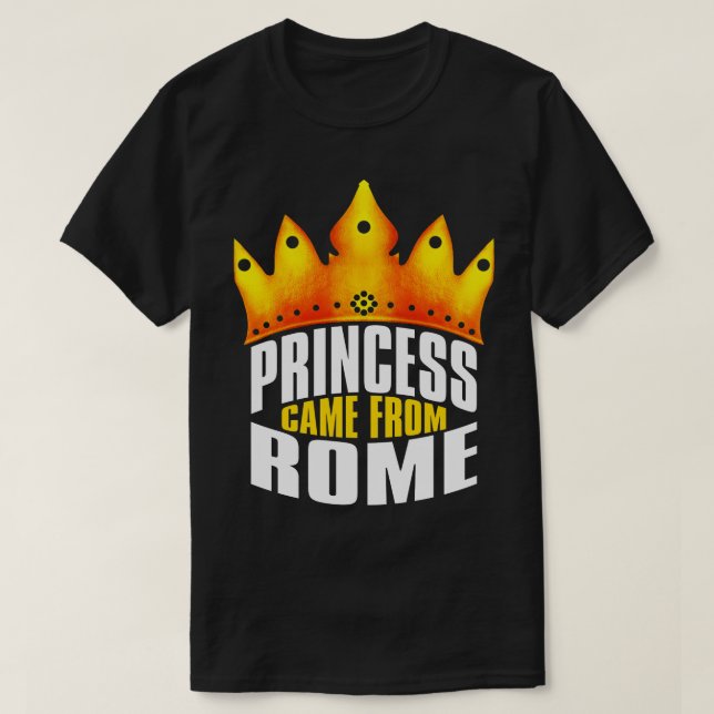 Camiseta Veio De Roma Roma Georgia Titerna (Frente do Design)